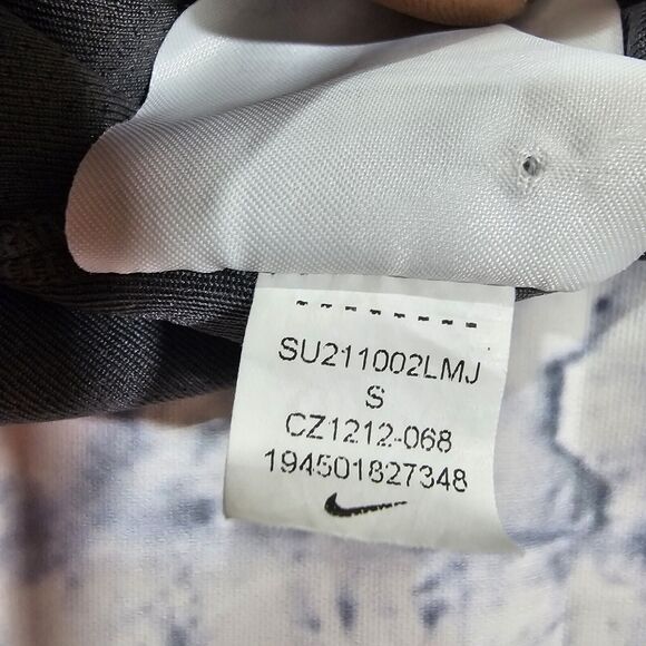 Nike MENS SZ S Superset Training 1/4 Zip Gray Stripe Golf Gym Athletic CZ1212 - Picture 8 of 10